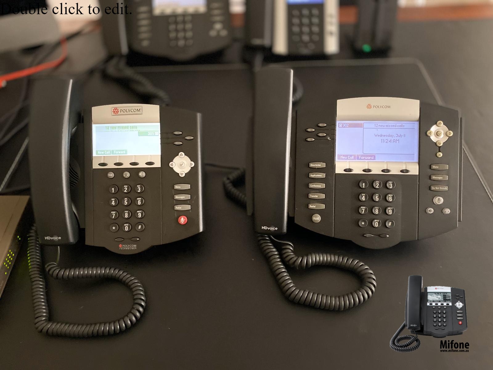 Business Phone System 2 Phones IP550 IP450 